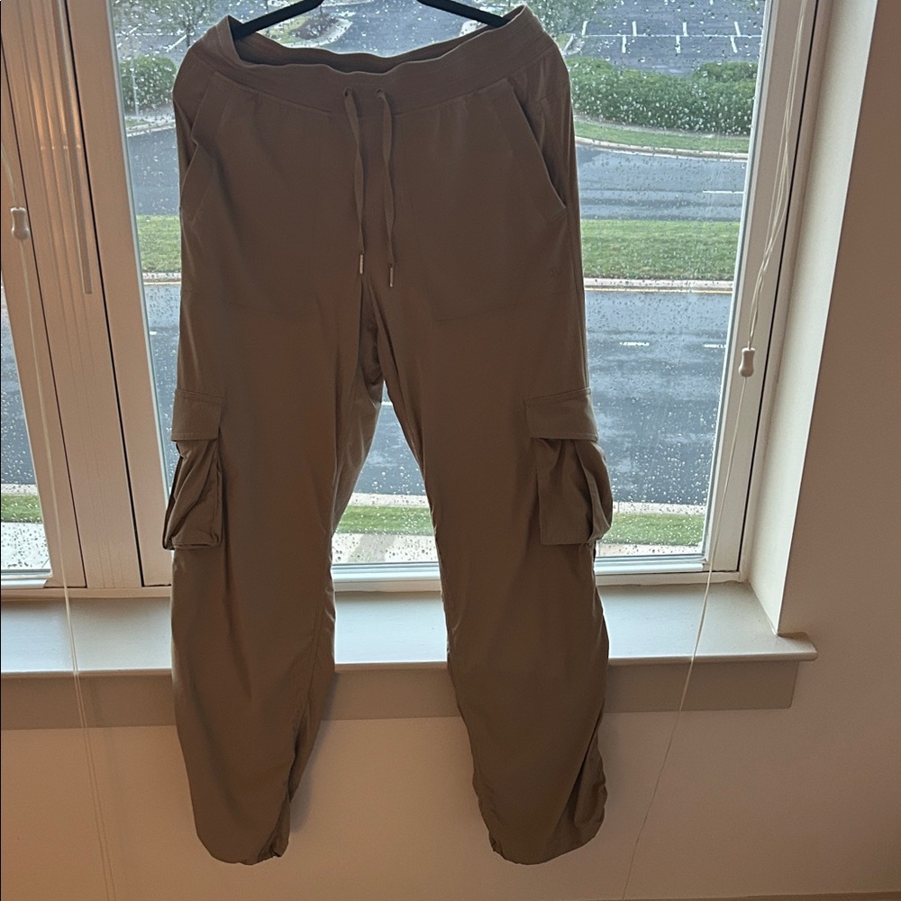 Lululemon Tan Cargo Pants